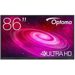 Optoma 1861RK/W3FC0U1W111 Pantalla Interactiva Creative Touch Serie 1 86" 4K UHD, 40 Puntos Táctiles, Android 14, 8GB RAM, 64GB, Ideal para Educación y Aulas